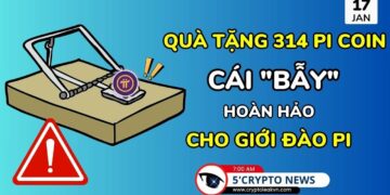 [5 Phút Crypto] – Quà tặng 314 Pi Coin – Cái “bẫy” hoàn hảo cho giới đào Pi