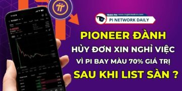 Pioneer Đành Hủy Đơn Xin Nghỉ Việc Vì Pi Bay Màu 70% Giá Trị Sau Khi List Sàn?