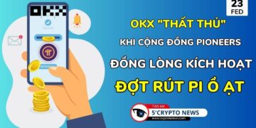 [5 Phút Crypto] – OKX “thất thủ” khi cộng đồng Pioneers đồng lòng kích hoạt đợt rút Pi ồ ạt