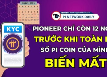 Pioneer Chỉ Còn 12 Ngày Trước Khi Toàn Bộ Số Pi Coin Của Mình Biến Mất